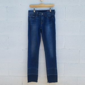 Anthropologie Jean Shop JEANS Distressed hem